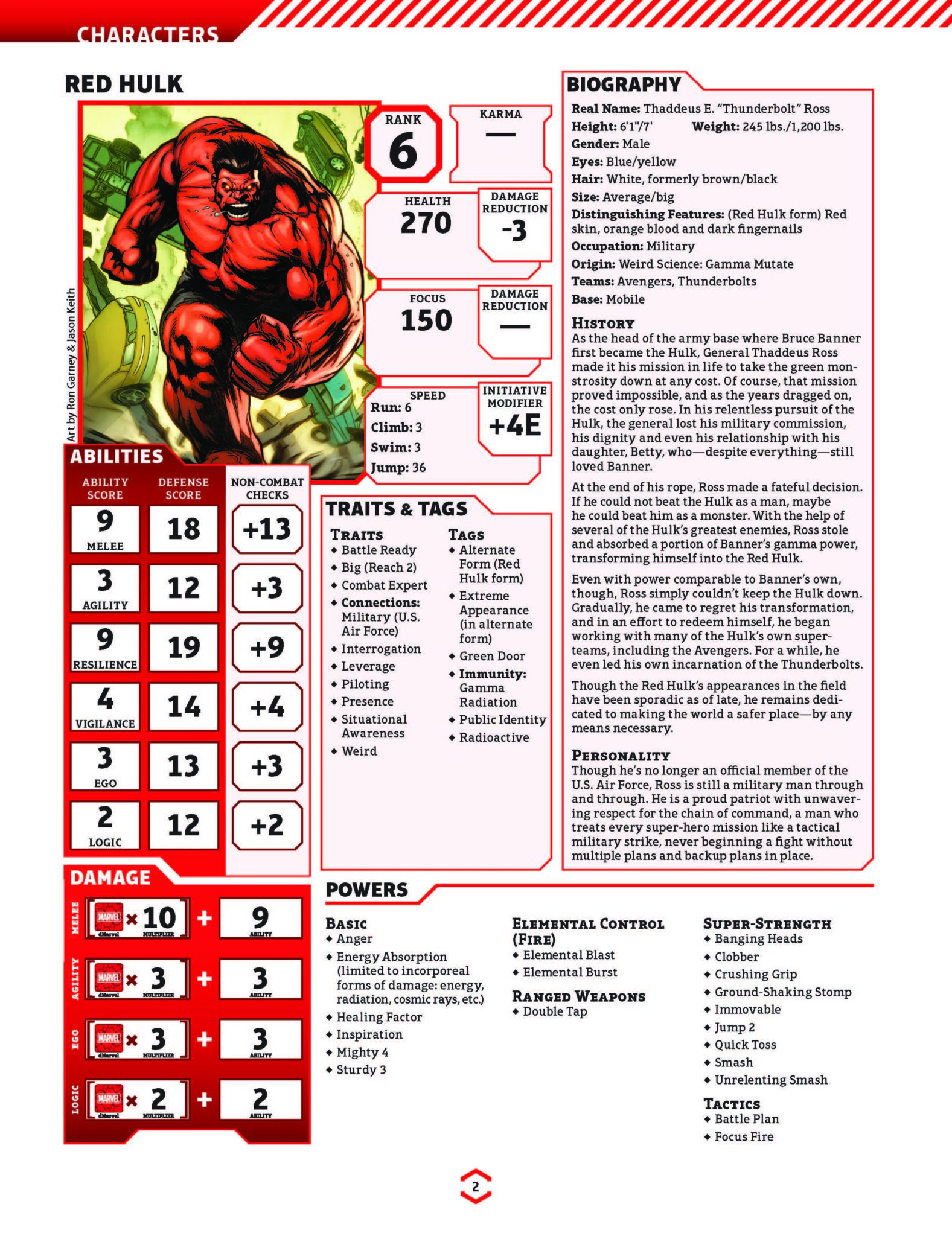 Avengers Expansion Red Hulk