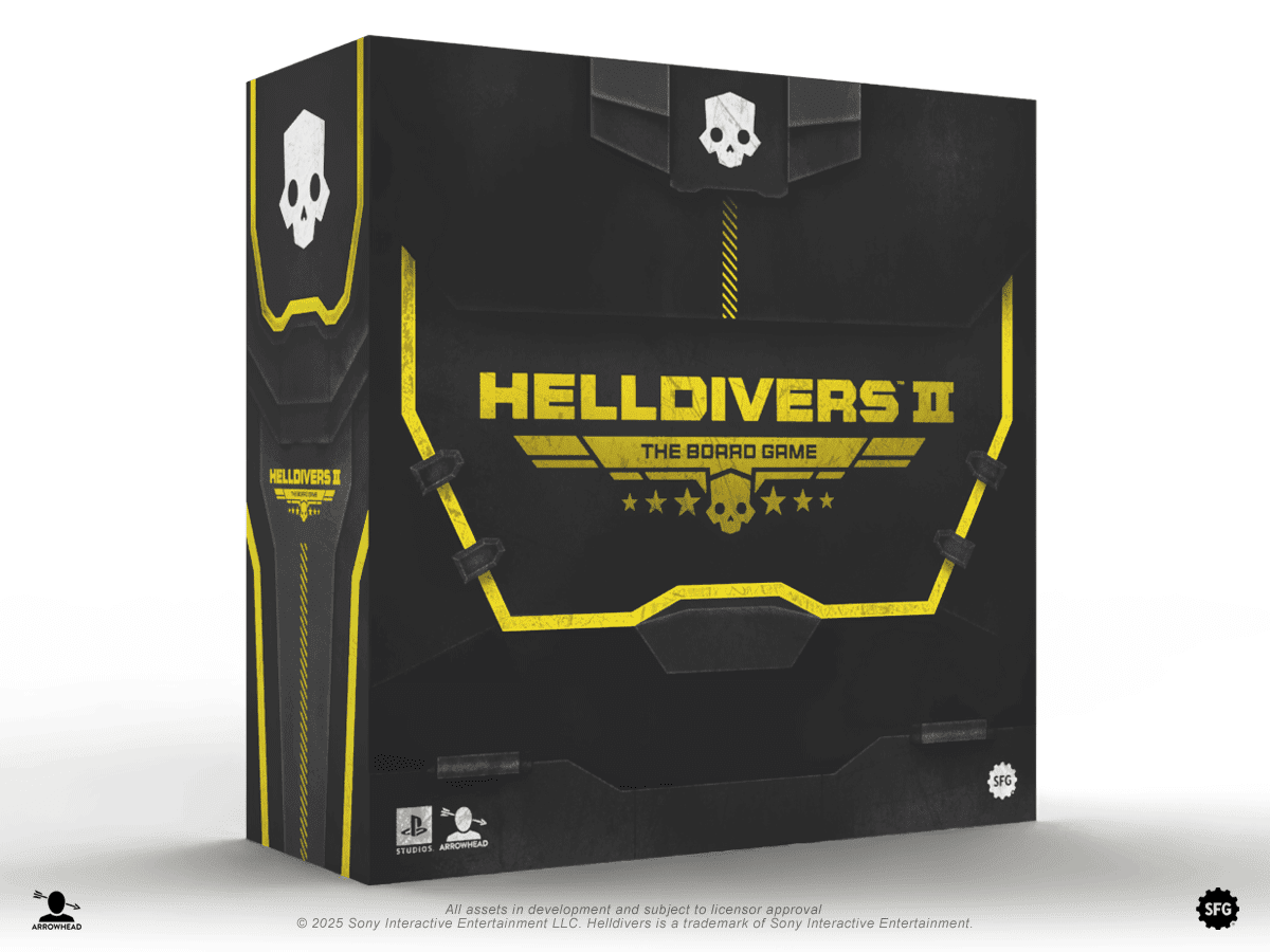 Helldivers 2: The Board Game box